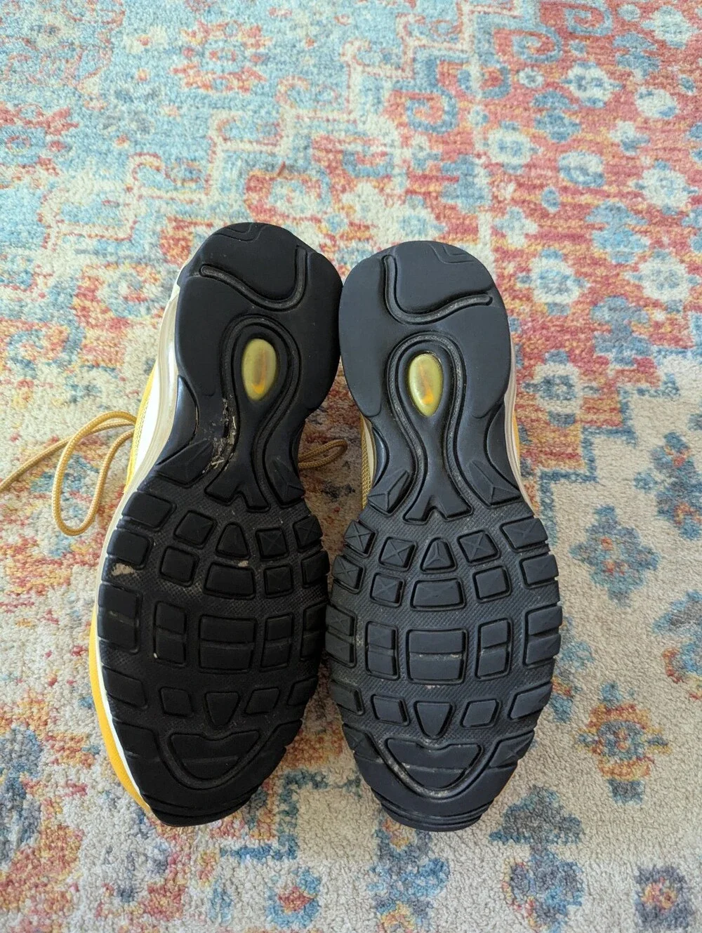 Nike Air Max 97 ‘Mustard’ Yellow 921733 701 Shoes 2018 Sneakers Women's 8.5